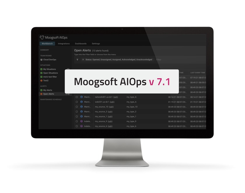 Moogsoft AIOps 7.1